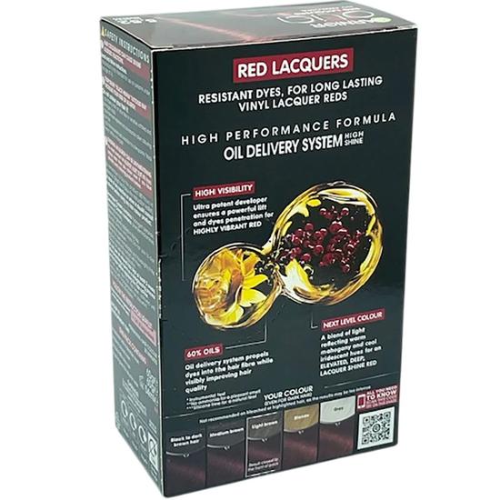 Garnier Olia Red Lacquers Intense Permanent Hair Colour 5.52 Glassy Merlot
