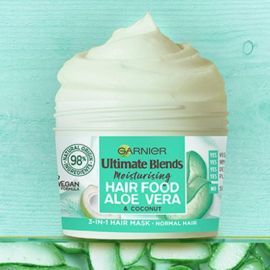 Garnier Ultimate Blends Hair Food Aloe Vera 3-in-1 Normal Hair Mask Treatment 390ml