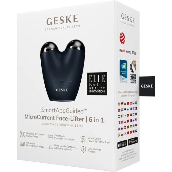 GESKE MicroCurrent Face-Lifter 6 In 1 Black
