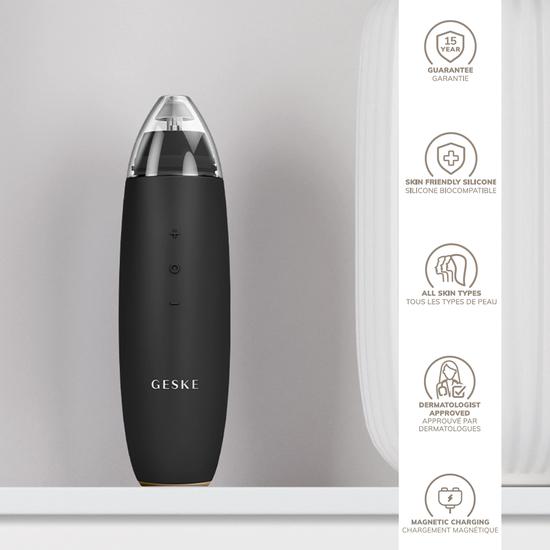 GESKE Microdermabrasion Blackhead Remover 7 In 1 Grey