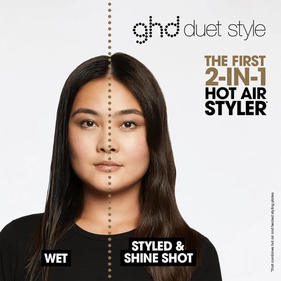 ghd Duet Professional 2-in-1 Hot Air Styler Elemental Blue