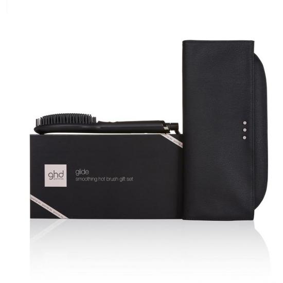 ghd Glide Smoothing Hot Brush Gift Set Hot Brush & Heat Resistant Bag