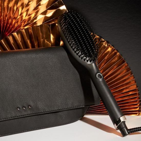 ghd Glide Smoothing Hot Brush Gift Set Hot Brush & Heat Resistant Bag