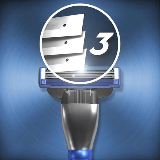 Gillette Mach3 Turbo Razor 2up