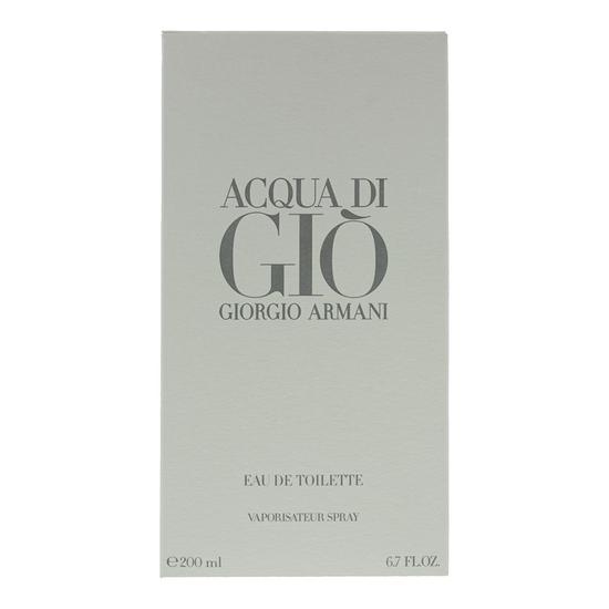 Giorgio Armani Acqua Di Gi Pour Homme Eau De Toilette 200ml