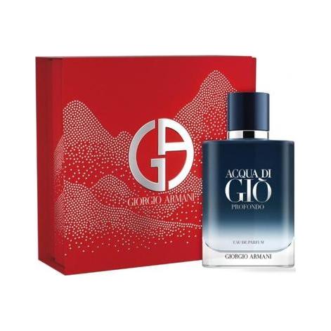 Giorgio Armani Acqua Di Gio Profondo 100ml Eau De Parfum + 15ml Eau De Parfum Gift Set