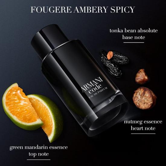 Giorgio Armani Code Homme Eau De Parfum 125ml