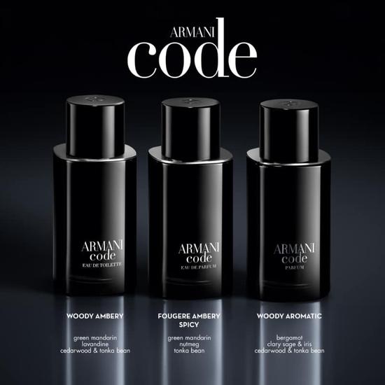 Giorgio Armani Code Homme Eau De Parfum 125ml