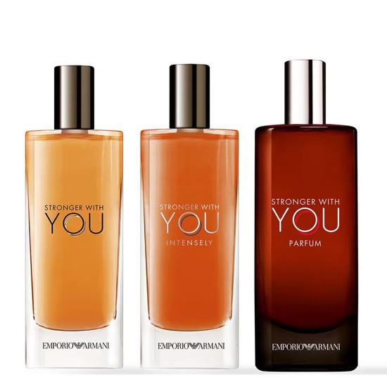 Giorgio Armani Stronger With You Trio Gift Set 15ml