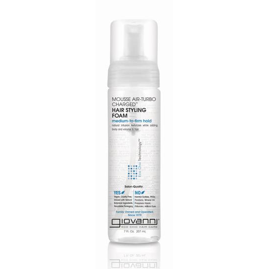 Giovanni Mousse Air Turbo Charged Hair Styling Foam 207ml