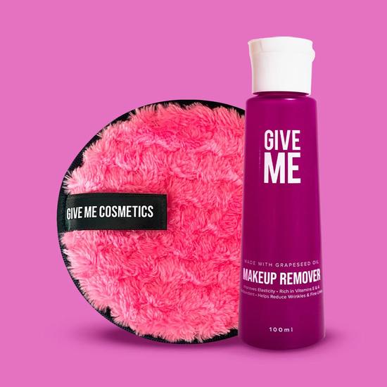 Give Me Anti-Ageing Makeup Remover & Eco Makeup Pad Set 100ml Remover + Pad