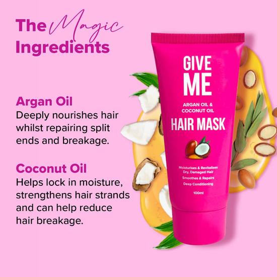 Give Me Argan Oil & Coconut Oil Deep Conditioning Hair Mask