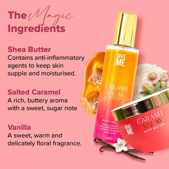 Give Me Caramel Vacay Body Duo