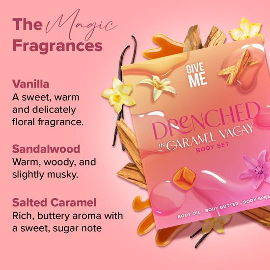 Give Me Caramel Vacay Drenched Skin Set