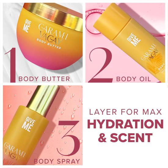 Give Me Caramel Vacay Drenched Skin Set