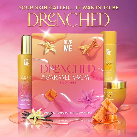 Give Me Caramel Vacay Drenched Skin Set