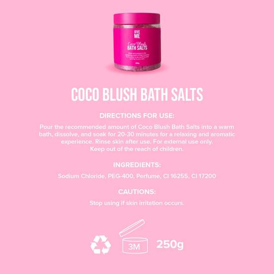 Give Me Coco Blush Bath Salts