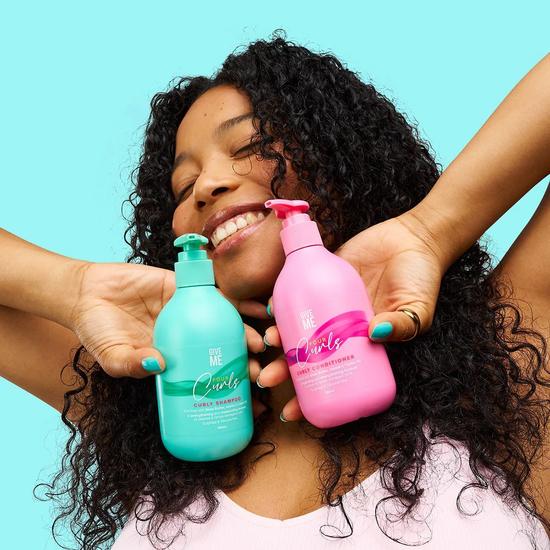 Give Me Four Curls Hydrating Essentials Bundle 280ml Shampoo, 2 x 280ml Conditioner + 50ml Hair Oil