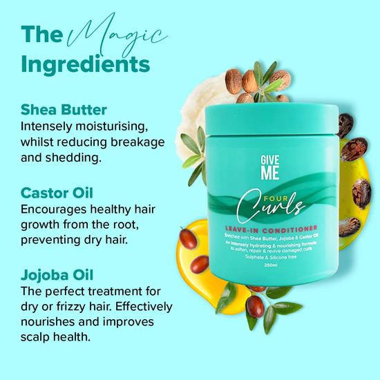 Give Me Four Curls Intense Hydration Leave-in Conditioner