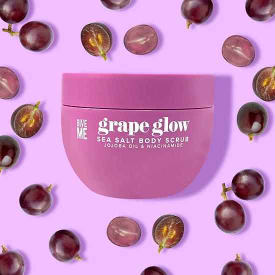 Give Me Grape Glow Sea Salt Body Scrub