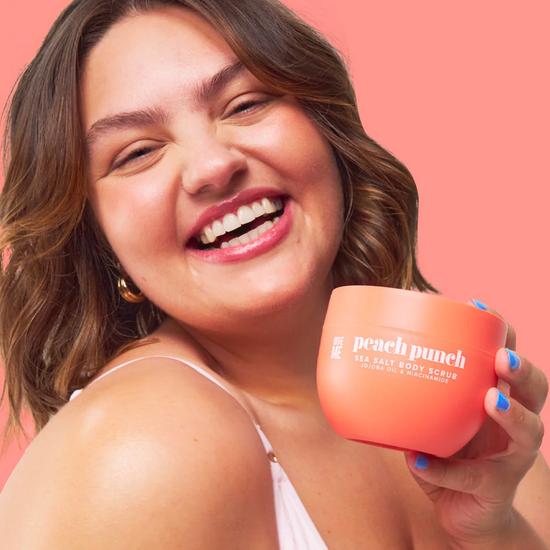 Give Me Peach Punch Sea Salt Body Scrub