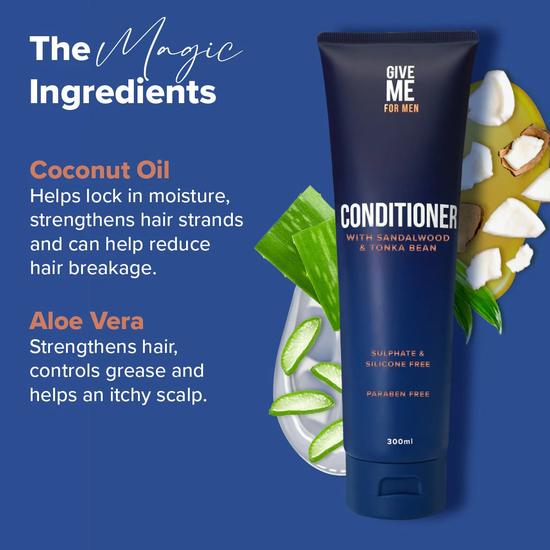Give Me Sandalwood & Tonka Bean Conditioner For Men