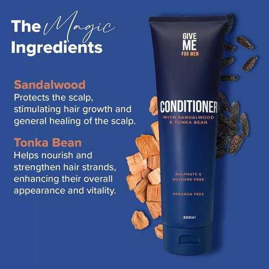 Give Me Sandalwood & Tonka Bean Conditioner For Men