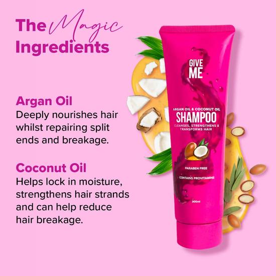 Give Me Shampoo Argan Oil & Coconut Oil