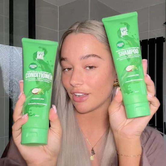 Give Me Sulphate & Silicone-Free Nourishing Shampoo & Conditioner 300ml