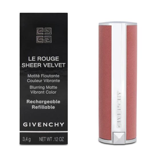 GIVENCHY Le Rouge Sheer Velvet Lipstick In Rouge Graine 37 Red