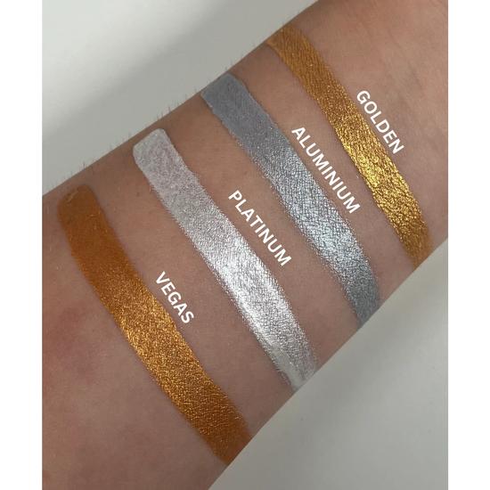 Glisten Cosmetics Aluminium Silver Wet Liner Eyeliner Small - 3g