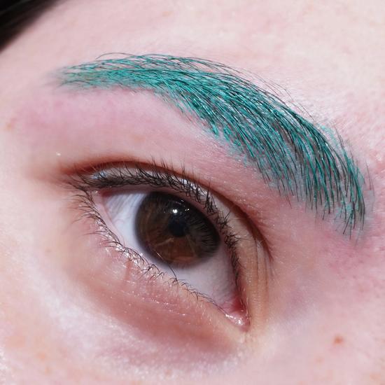 Glisten Cosmetics Aquamarine Teal Spectra Brow Brow Cream