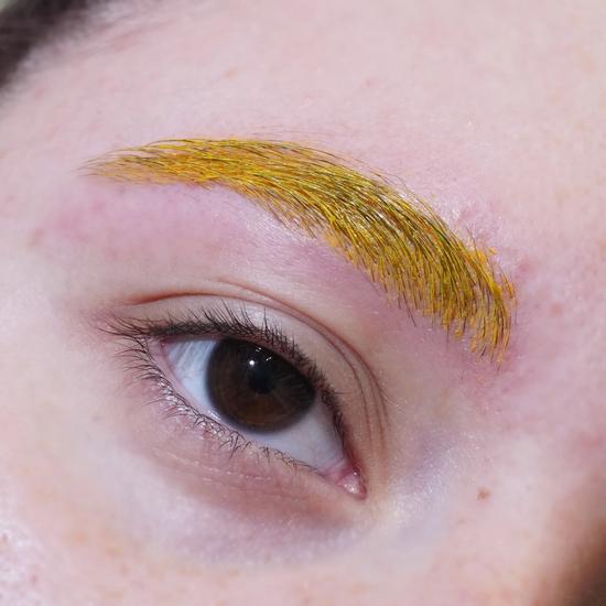 Glisten Cosmetics Butterscotch Yellow Spectra Brow Brow Cream