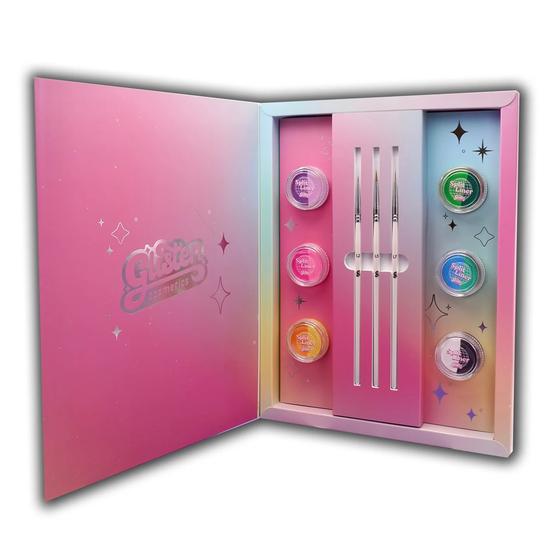 Glisten Cosmetics Chim's Glisten Edit Wet Liner & Brush Set