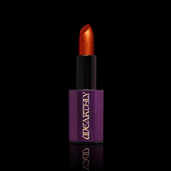 Glisten Cosmetics Firestarter Menacing Metals Lipstick Unearthly Cosmetics