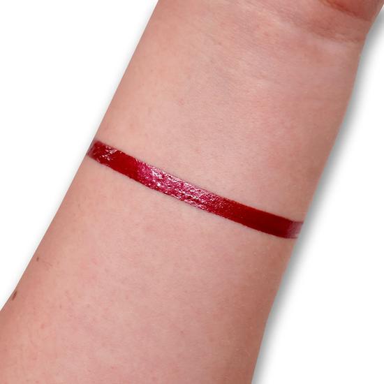 Glisten Cosmetics Martian Metallic Dark Red Wet Liner Eyeliner Small - 3g