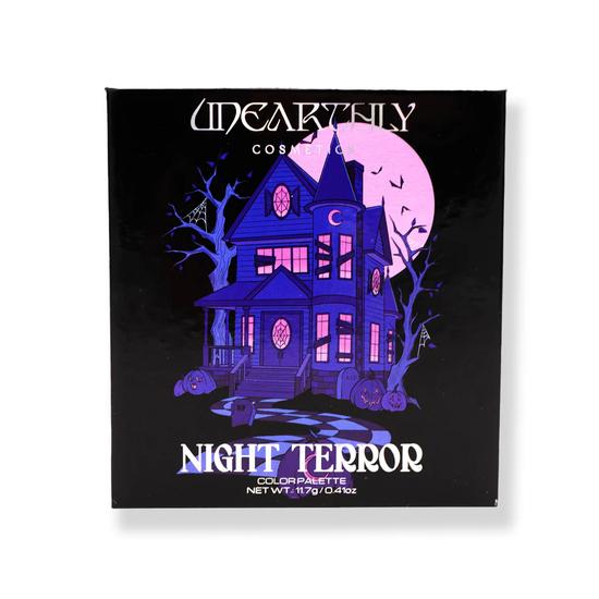 Glisten Cosmetics Night Terror Palette Unearthly Cosmetics