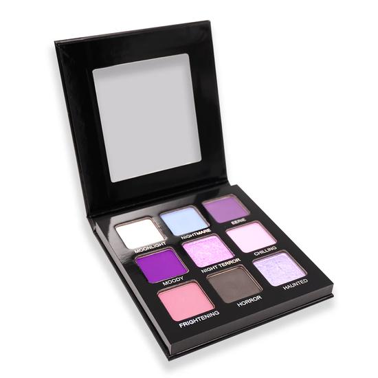Glisten Cosmetics Night Terror Palette Unearthly Cosmetics