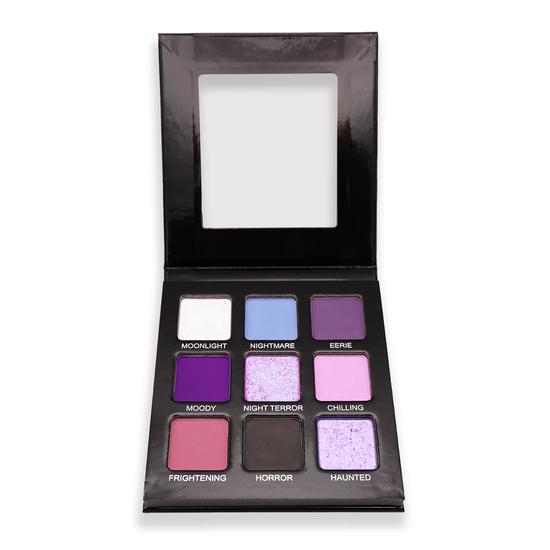 Glisten Cosmetics Night Terror Palette Unearthly Cosmetics