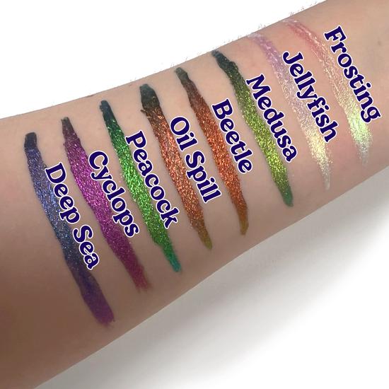 Glisten Cosmetics Peacock Chroma Flik Eyeliner