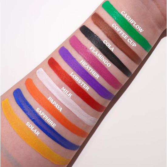 Glisten Cosmetics Rainbow Matte Bundle Eyeliner Small - 3g