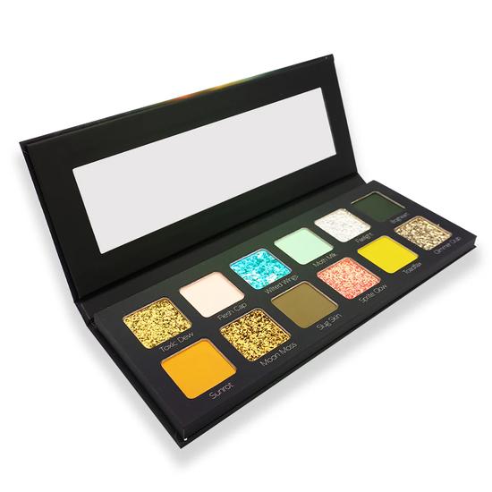 Glisten Cosmetics Shadowsculpt Ghoul Garden Palette Unearthly Cosmetics