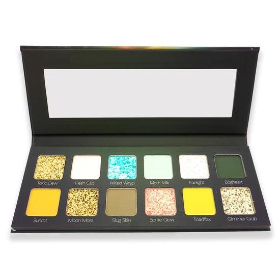 Glisten Cosmetics Shadowsculpt Ghoul Garden Palette Unearthly Cosmetics