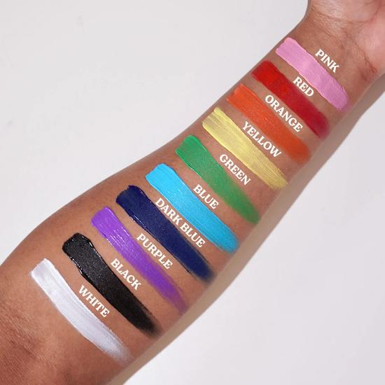 Glisten Cosmetics Spectra Base Orange Colourful Foundation