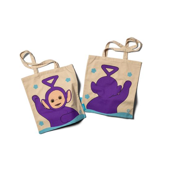 Glisten Cosmetics Tinky Winky Tote Bag X Teletubbies