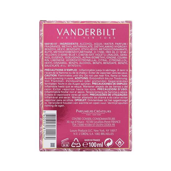 Gloria Vanderbilt Minuit A New York Eau De Parfum 100ml