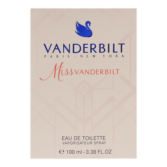 Gloria Vanderbilt Miss Vanderbilt Eau De Toilette 100ml