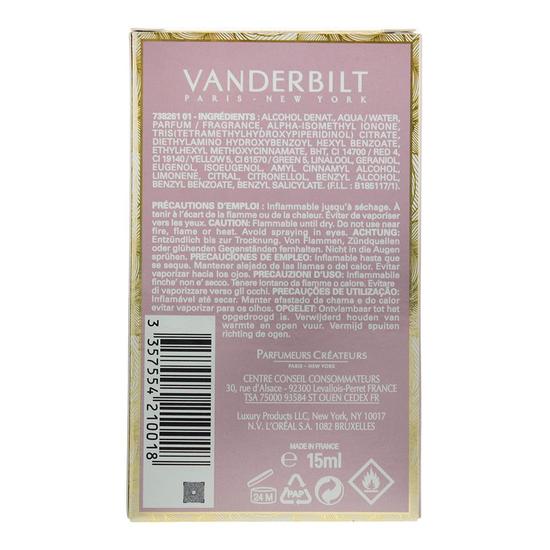 Gloria Vanderbilt Vanderbilt Eau De Toilette 15ml
