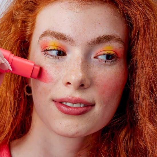 Glow Hub Buff Blush Stick Hot Flush