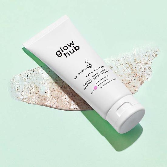 Glow Hub Pore Polish Facial Exfoliator 120ml